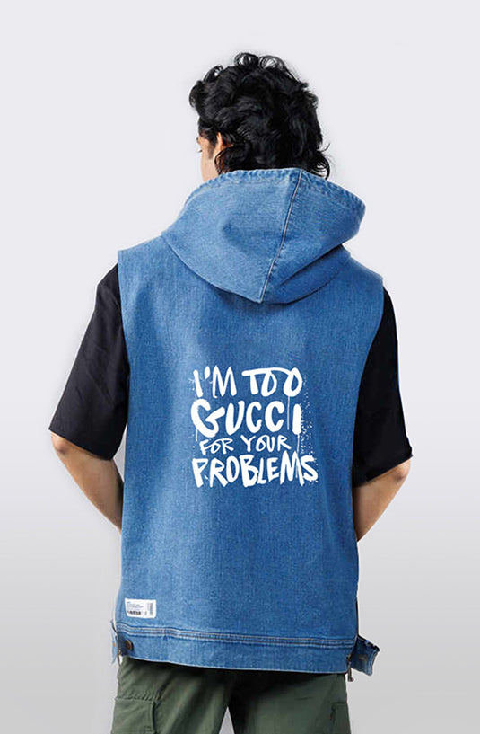 Gucci 4U Fusion Denim Hoodie