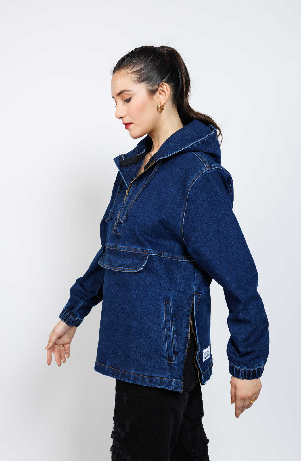 Inverno Denim Hoodie